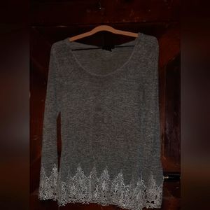 🍀3/15 Miss Chievous Lace Hoodie Long sleeve shirt